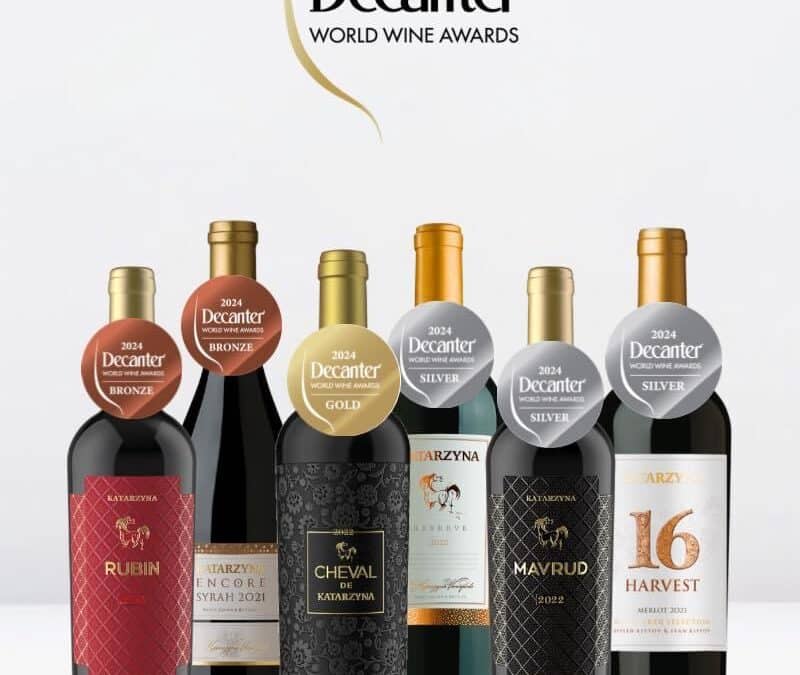 Katarzyna Estate na Decanter World Wine Awards 2024